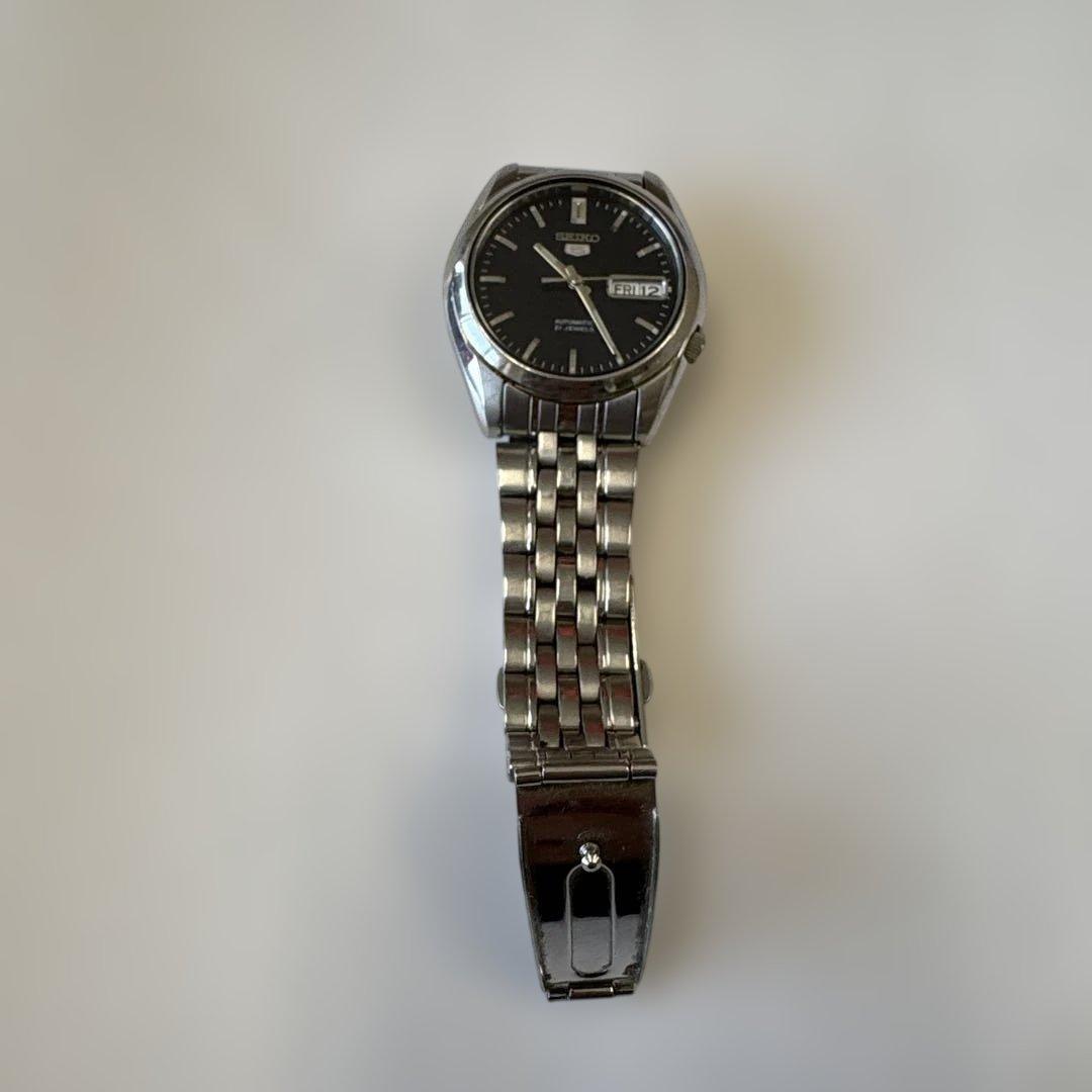 セイコー5 裏スケルトン　自動巻き　完動品