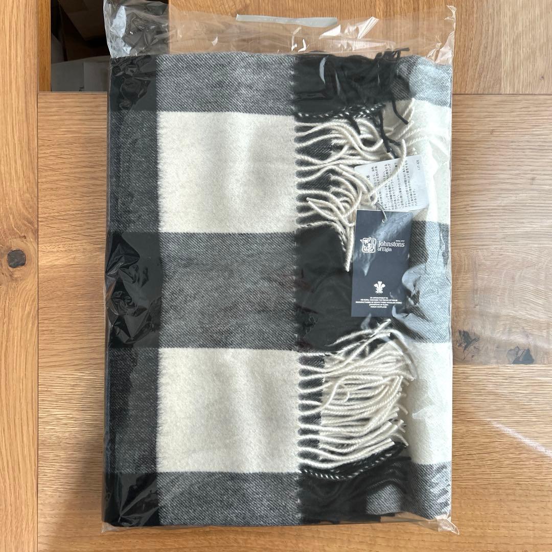 【未使用・タグ付き】johnstons ストール