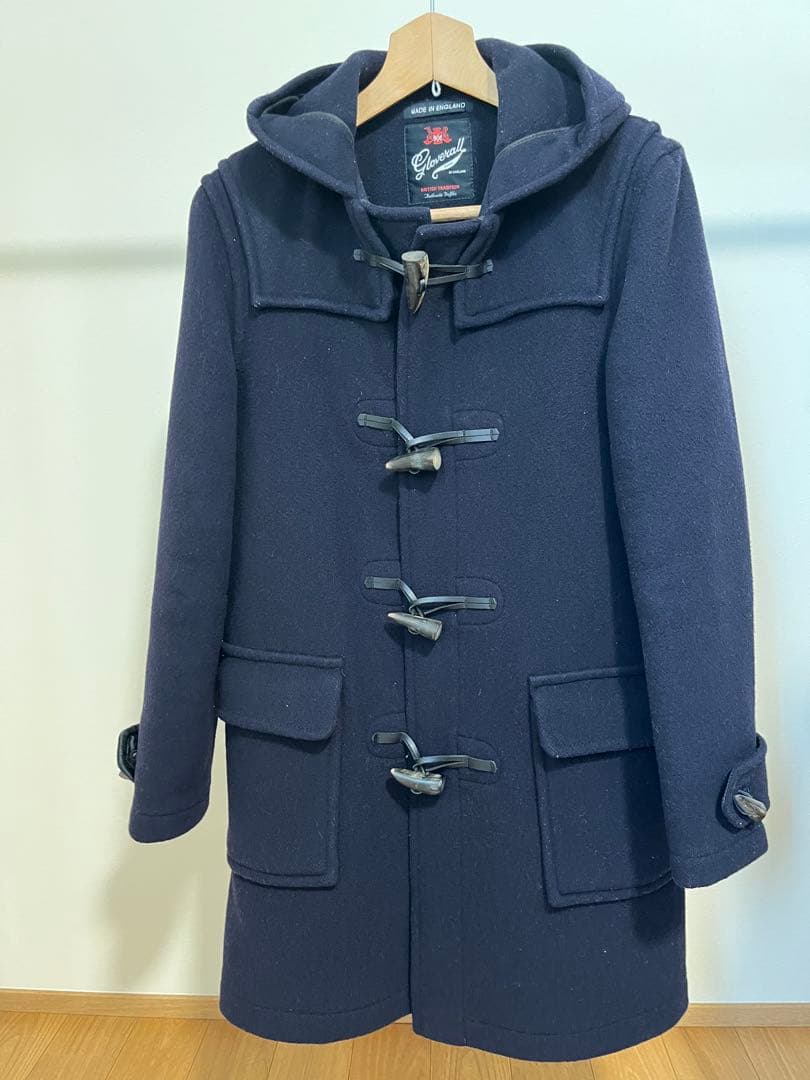 【値下げ】BEAMS Gloverall ダッフルコート ネイビー M
