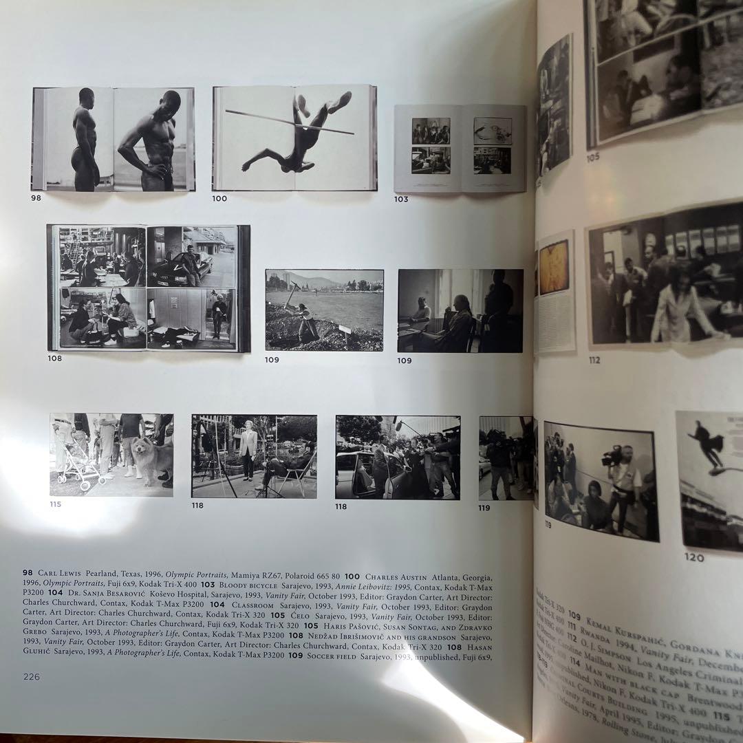 洋書 annie leibovitz at work