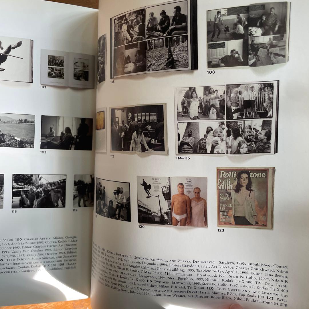 洋書 annie leibovitz at work