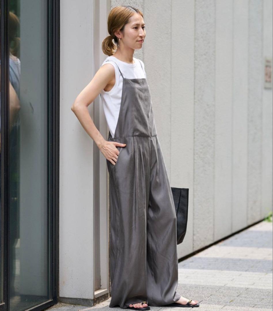 FRAMeWORKフレームワーク⭐︎キュプラツイルキャミサロペット