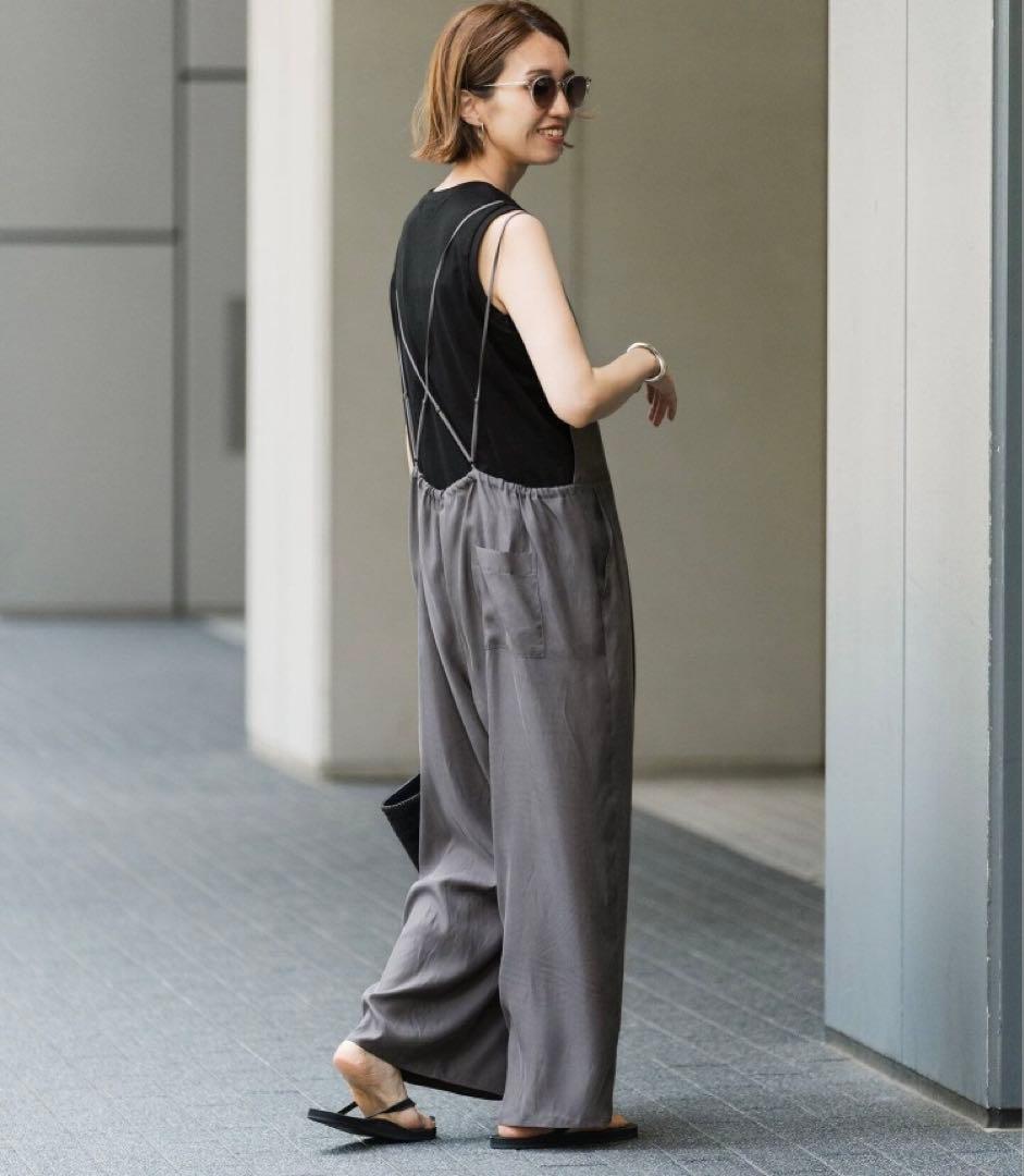 FRAMeWORKフレームワーク⭐︎キュプラツイルキャミサロペット