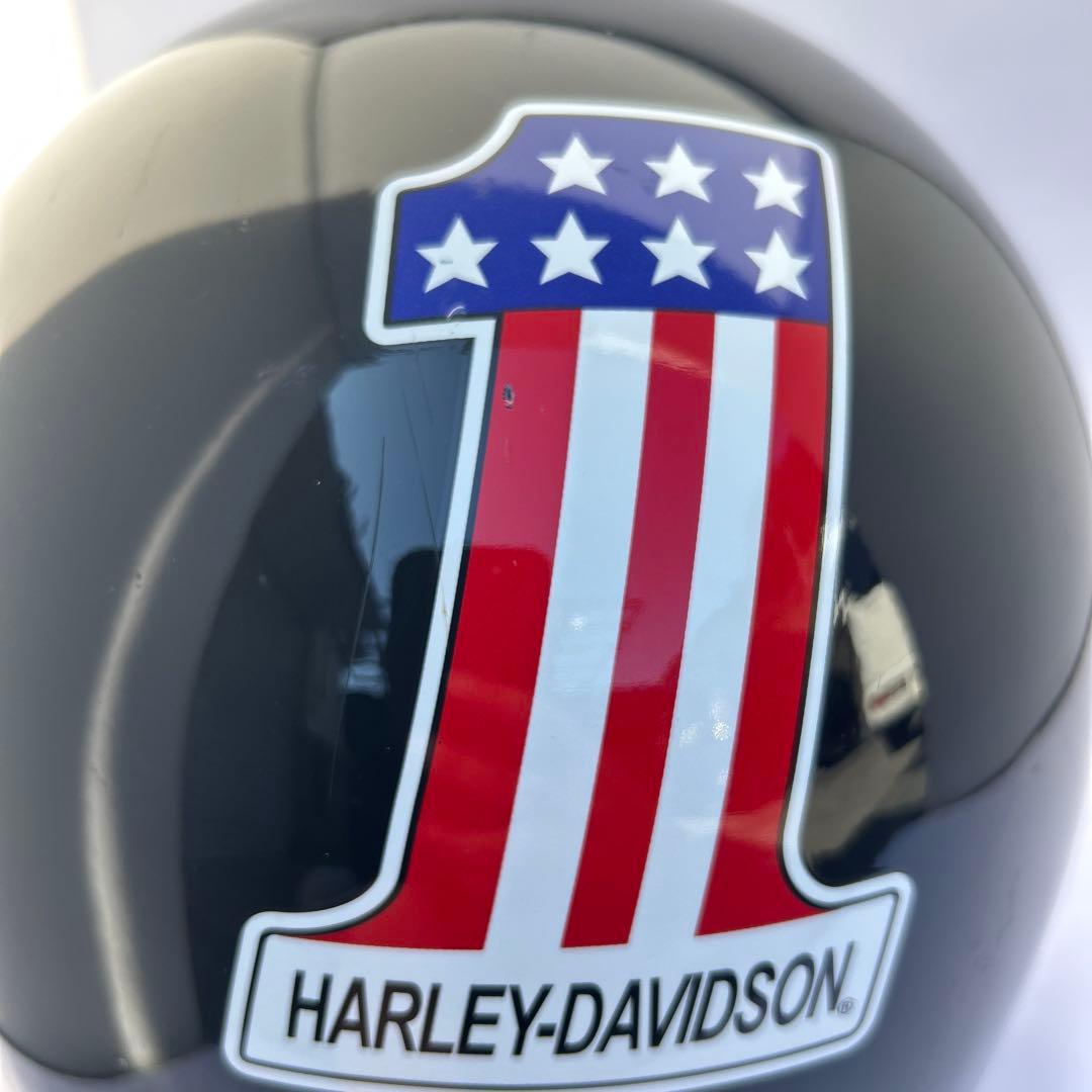 美品HARLEY-DAVIDSON 純正ジェットヘルメット Mサイズ