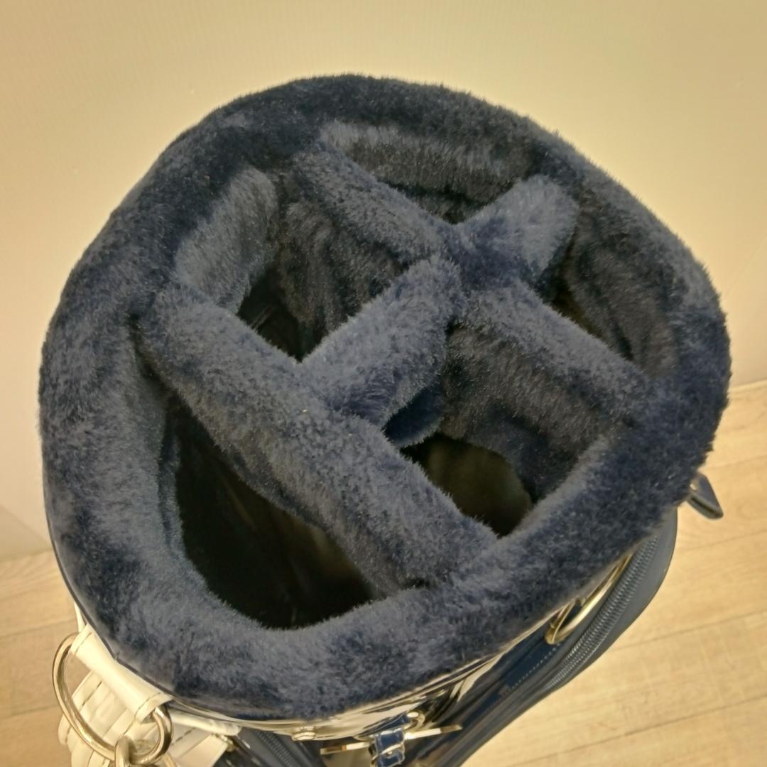 8ｍ3333h1z パーリーゲイツ キャディーバック ネイビー golfbag