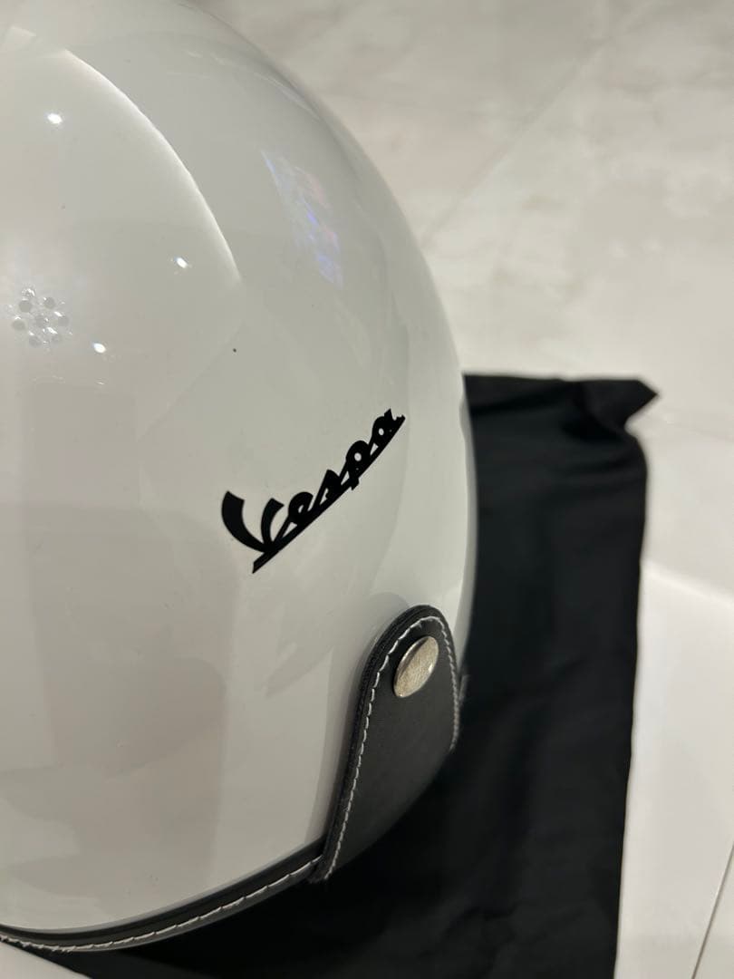 Vespa ホワイトヘルメット Lサイズ