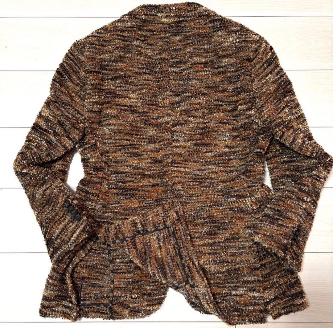 大きめサイズ ETRO エトロ カシミヤ混 テーラードジャケット 50 メンズ