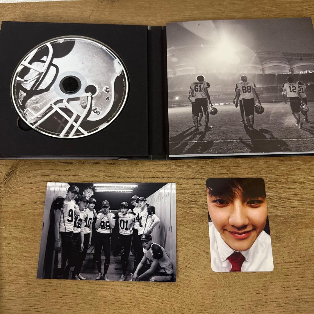 EXO LOVE ME RIGHT 中韓セット　トレカ付き　おまけ写真付き