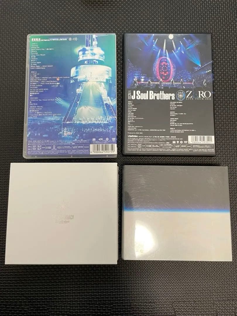 EXILE、E-girls、三代目JSB CD + DVD セット