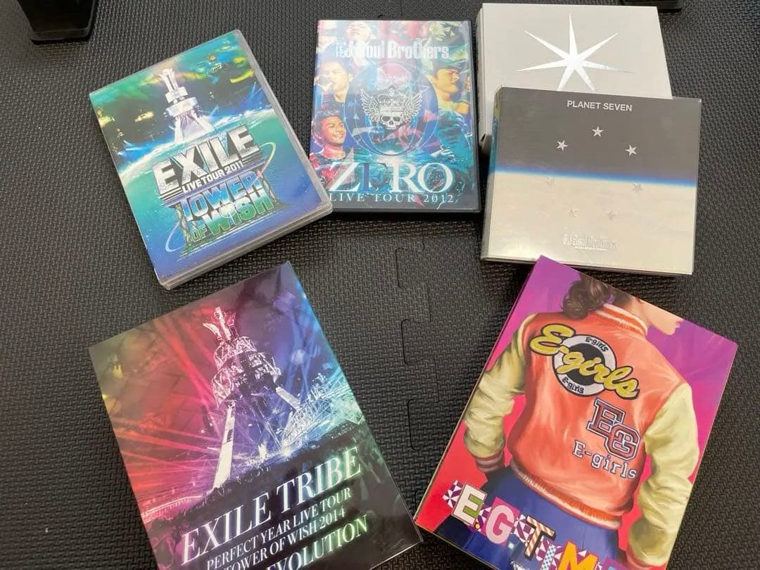 EXILE、E-girls、三代目JSB CD + DVD セット