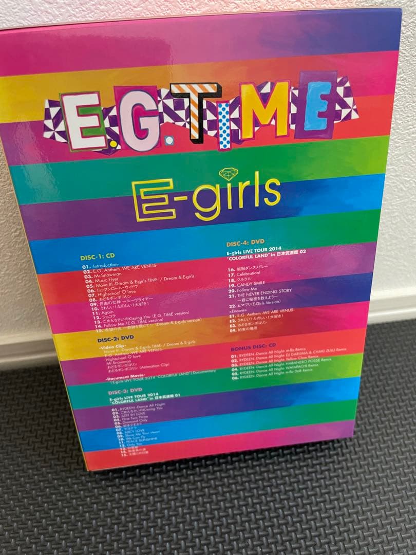 EXILE、E-girls、三代目JSB CD + DVD セット