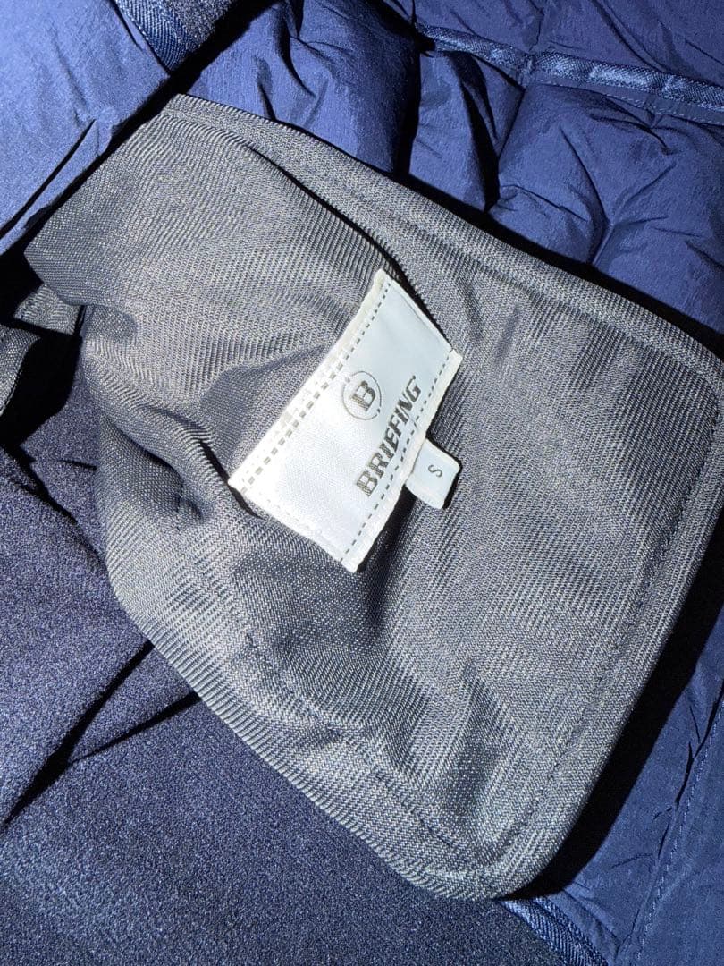 期間限定値下げブリーフィング ダウンスカート ゴルフ S ネイビー