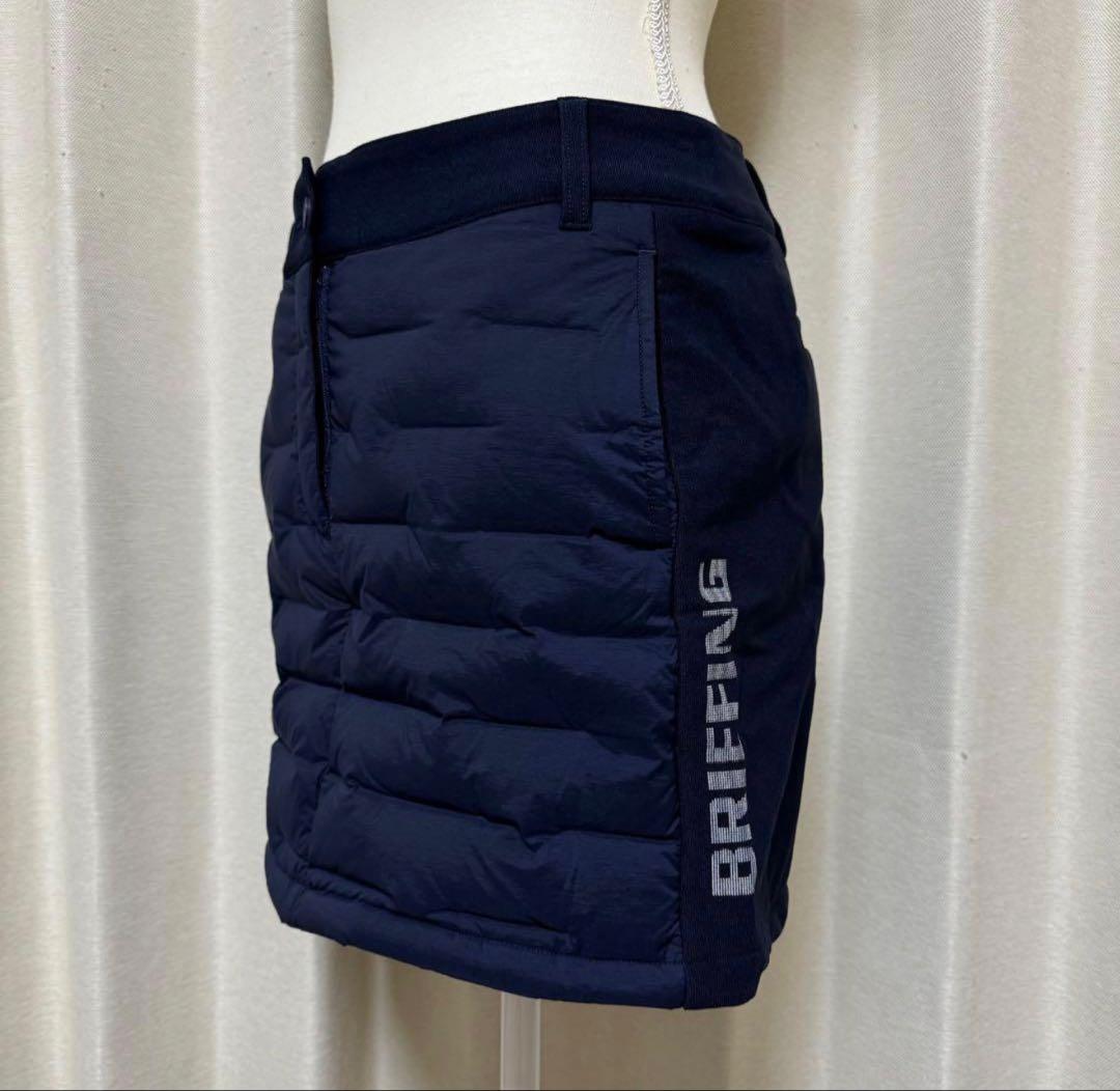 期間限定値下げブリーフィング ダウンスカート ゴルフ S ネイビー