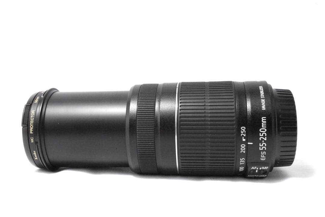 美品✨Canon EF-S 55-250mm IS II 望遠レンズ✨説明書付き