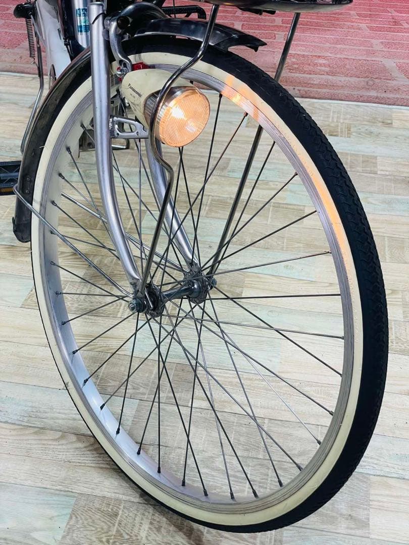 K2897 電動自転車パナソニック ママチャリ 24インチ 8.9Ah 送料無料