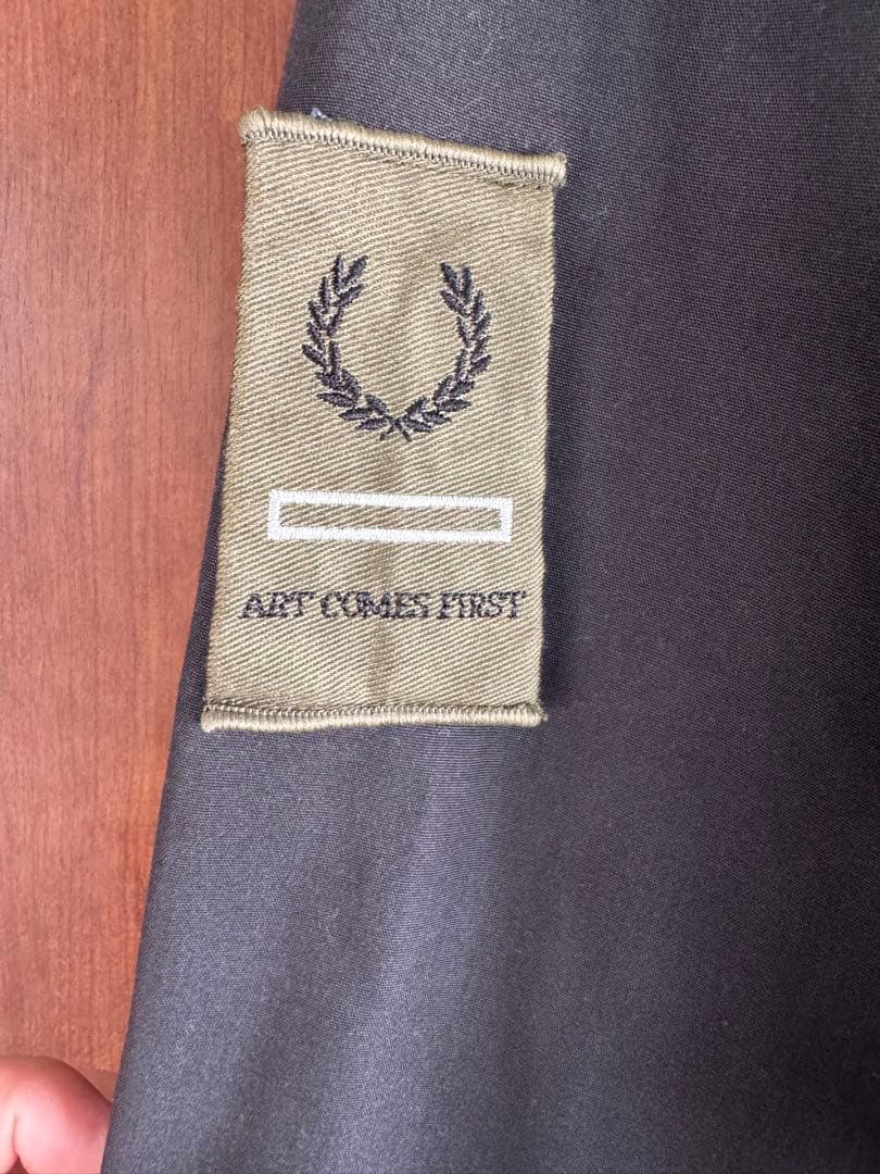 ART COMES FIRST ✖️FRED PERRY MA-1 サイズ40