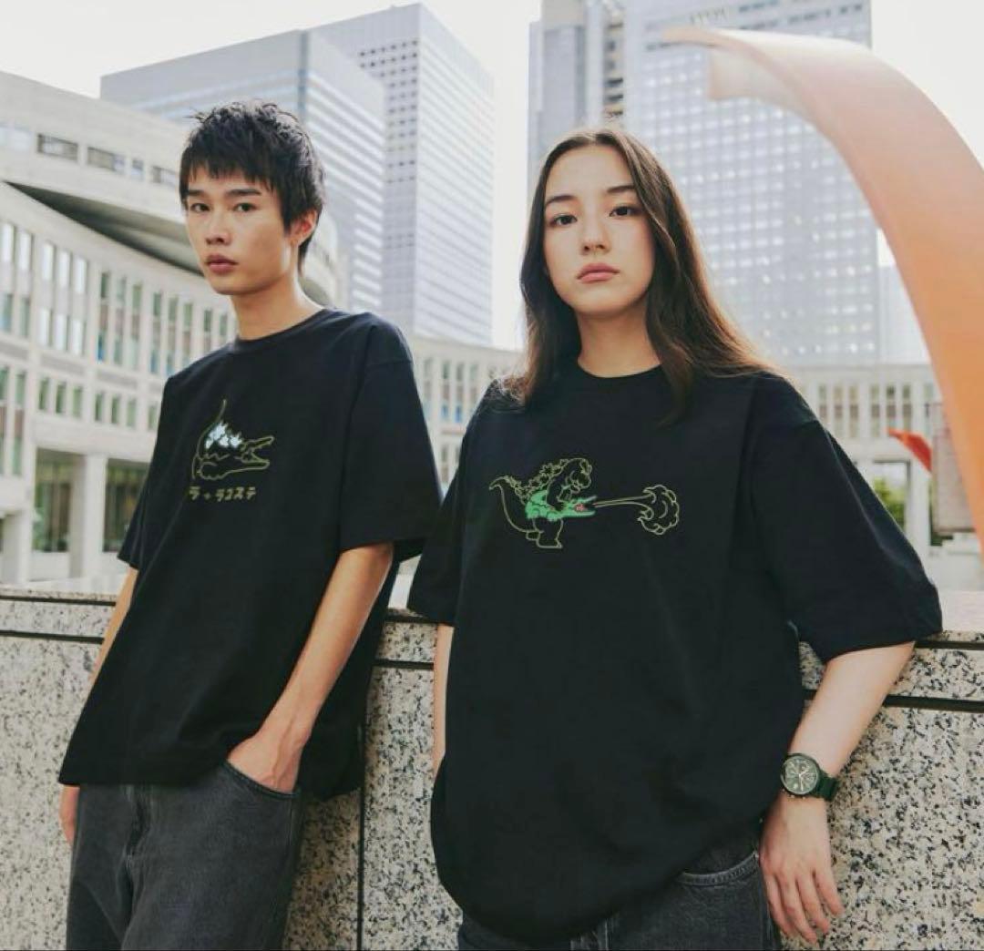 LACOSTE × ゴジラ コラボ Tシャツ