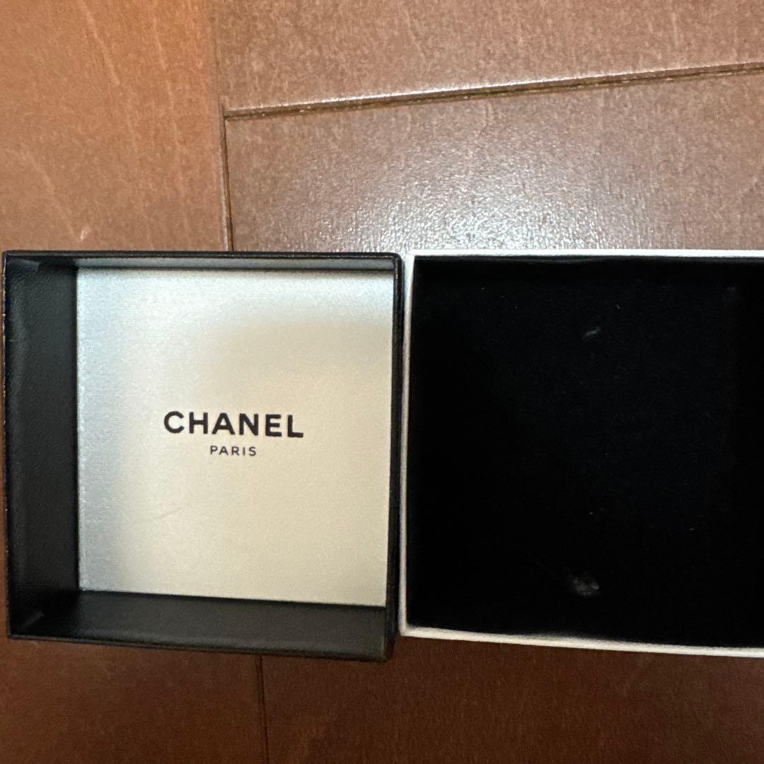 CHANEL バレッタ　ピンク　ラメ　スクエア　ココマーク