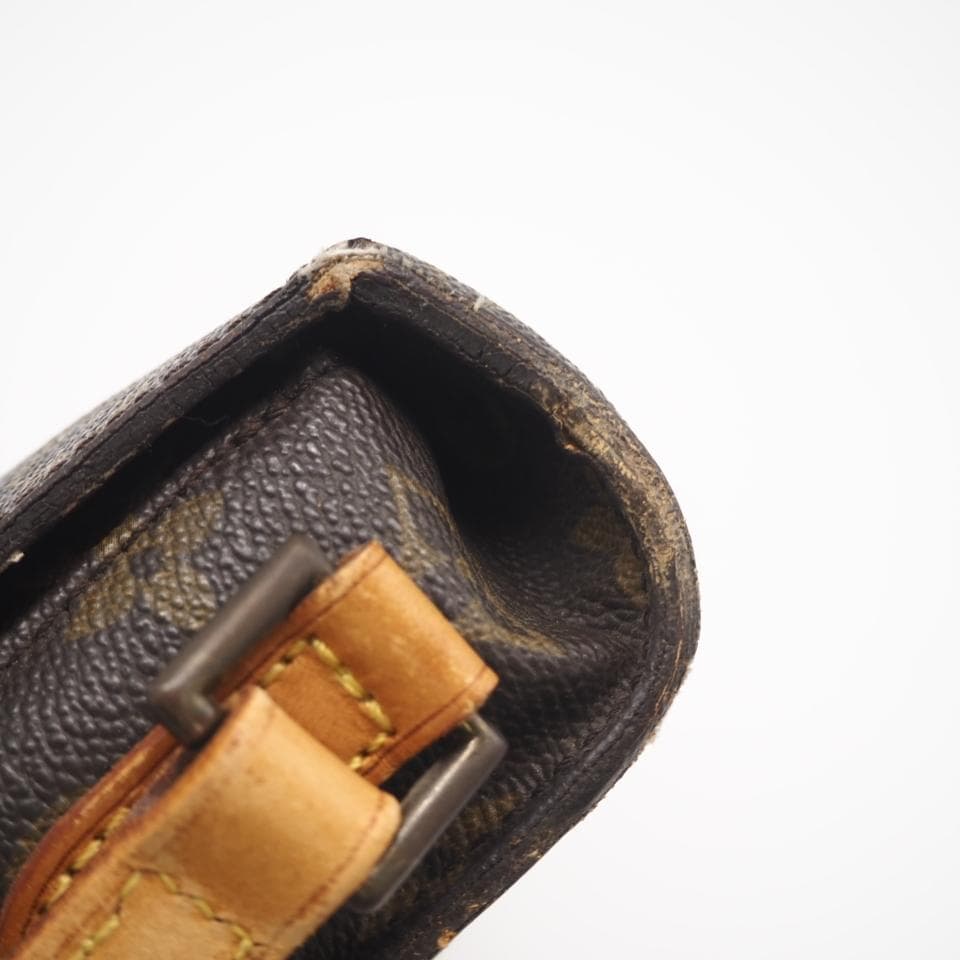 LOUIS VUITTON ショルダーバッグ サンクルーMM ブラウン ベージュ