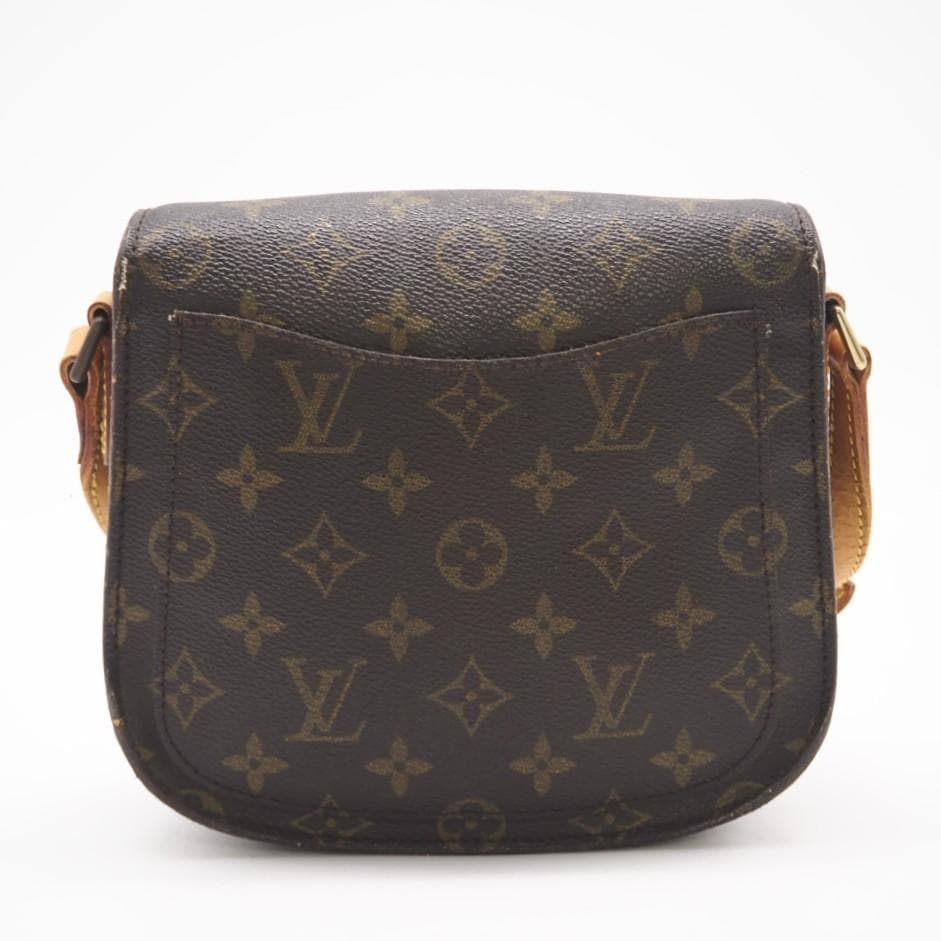 LOUIS VUITTON ショルダーバッグ サンクルーMM ブラウン ベージュ