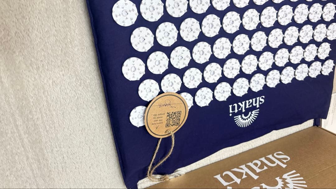 【正規品】 シャクティマット&ピロー セット インディゴ　レベル3