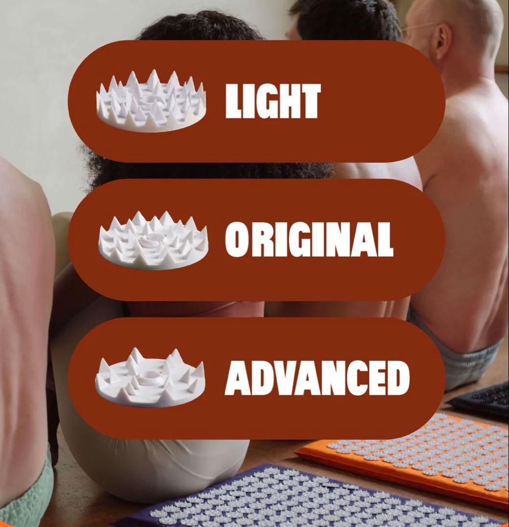 【正規品】 シャクティマット&ピロー セット インディゴ　レベル3