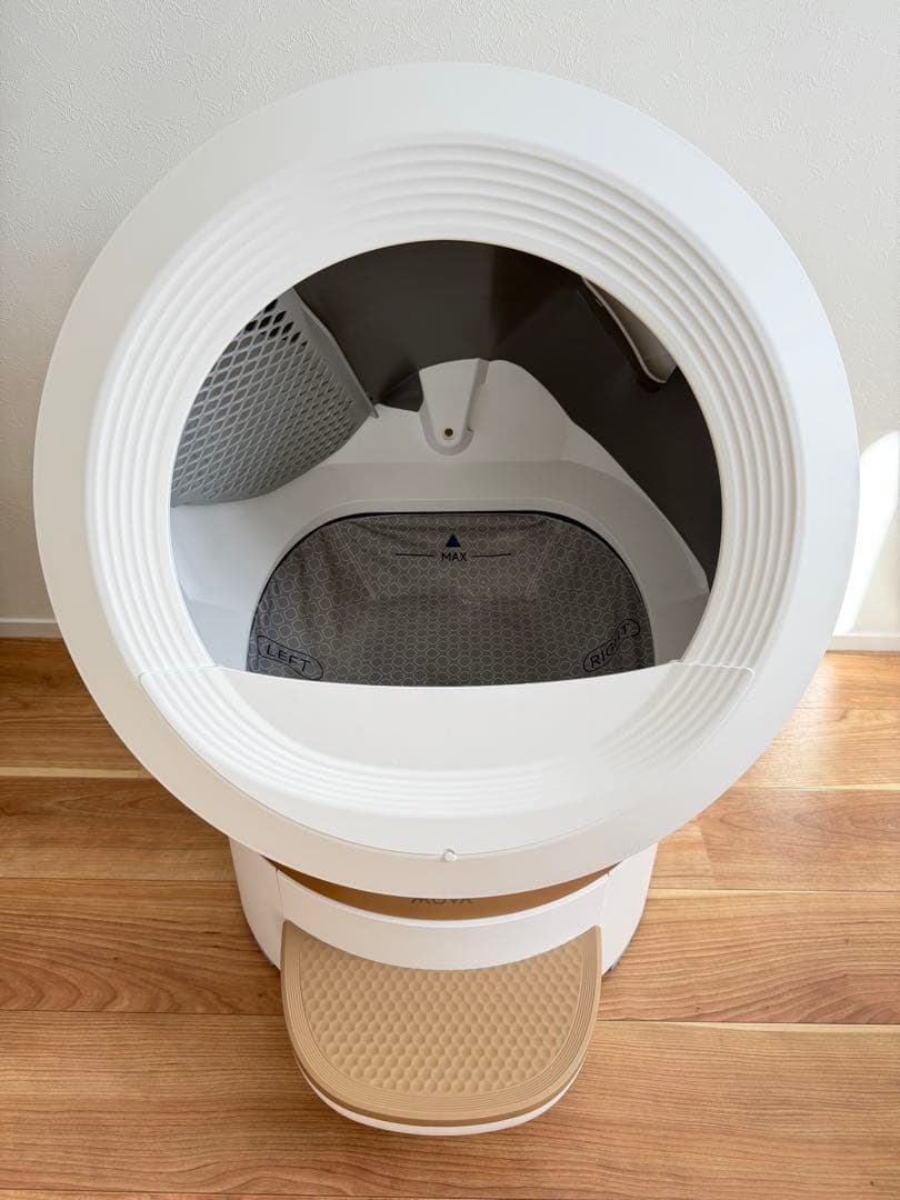 自動猫用トイレ LR10 ホワイト　MOVA