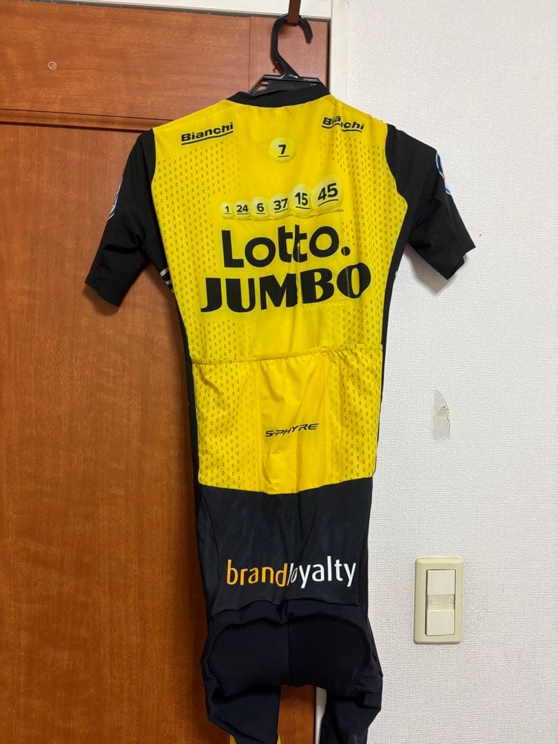 Lotto JUMBOプロ支給品ジャージ サイズXS