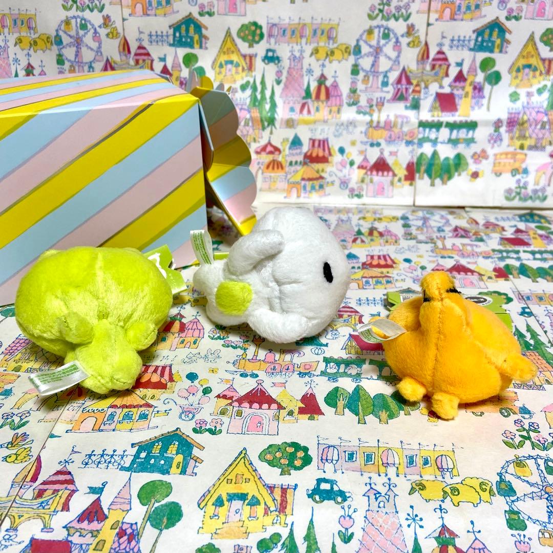 平成レトロ サンエックス 次の日ケロリ トチュウ マスコットキーチェーン セット