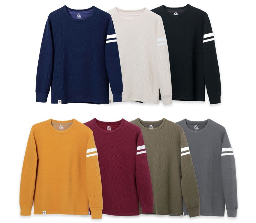 桃太郎ジーンズ　サーマルシャツXLサイズ6枚セット