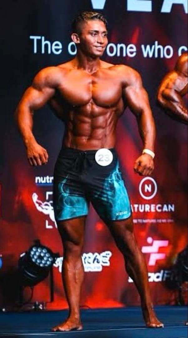 XENO サーフパンツ FLAME BLACK BLUE Lサイズ