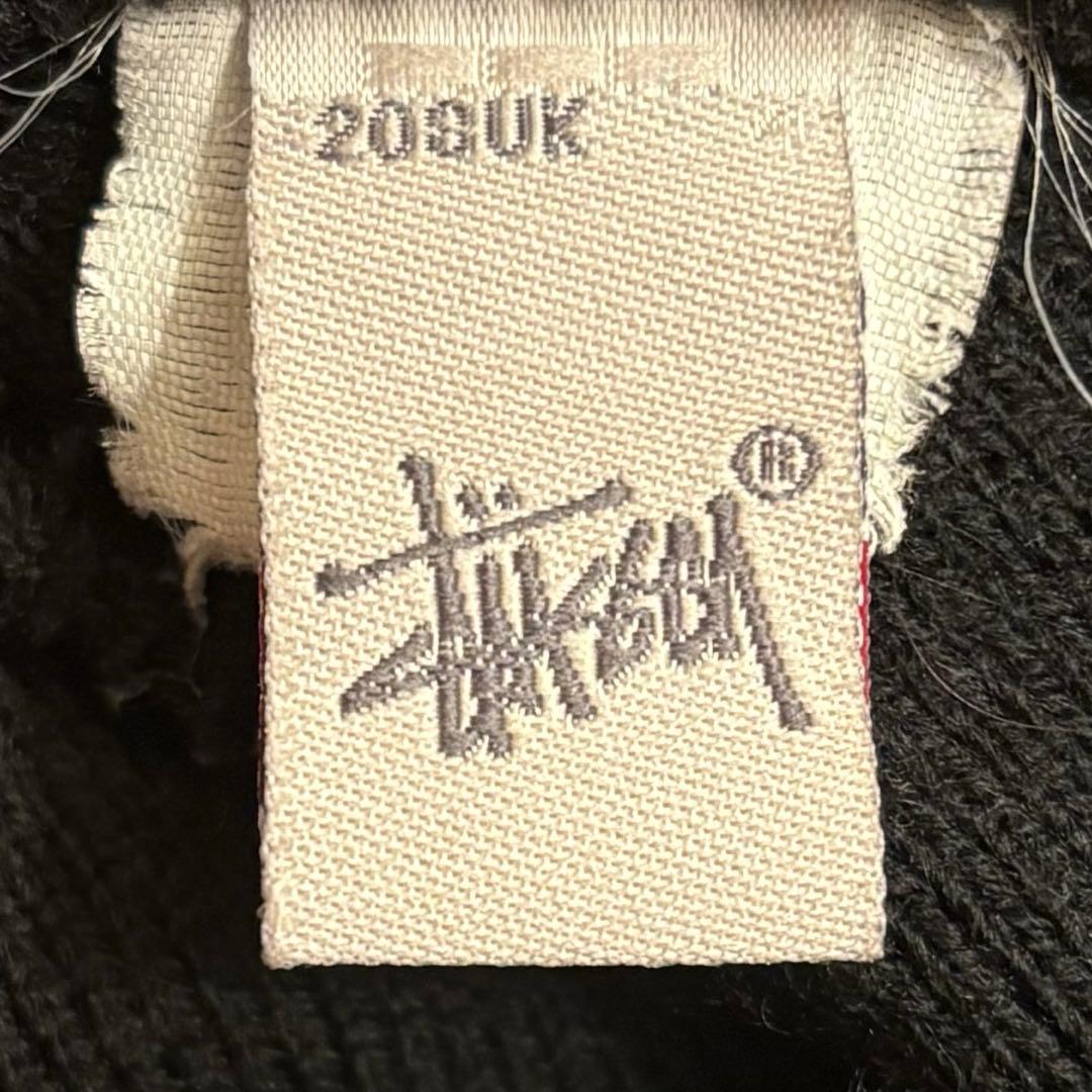 old stussy 90s 歴代ロゴ 総柄 ビーニー