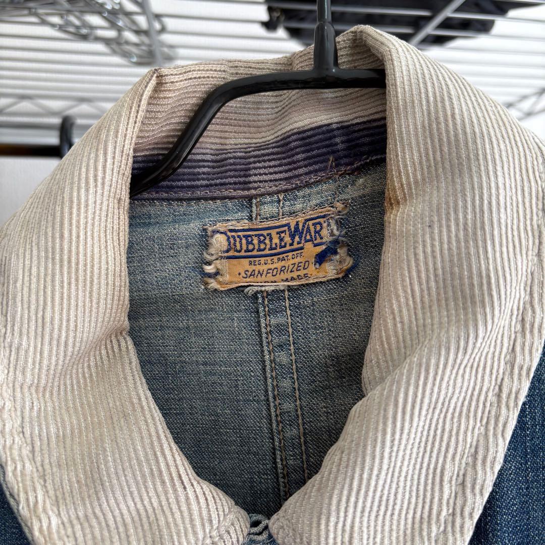激レア40's DUBBLE WARE カバーオール