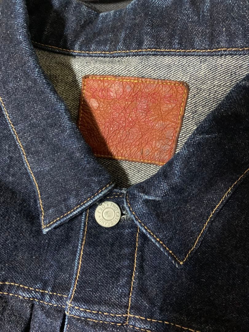 tcbジーンズ 30sデニムジャケット　48インチ　Tバック