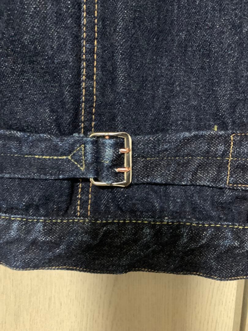 tcbジーンズ 30sデニムジャケット　48インチ　Tバック