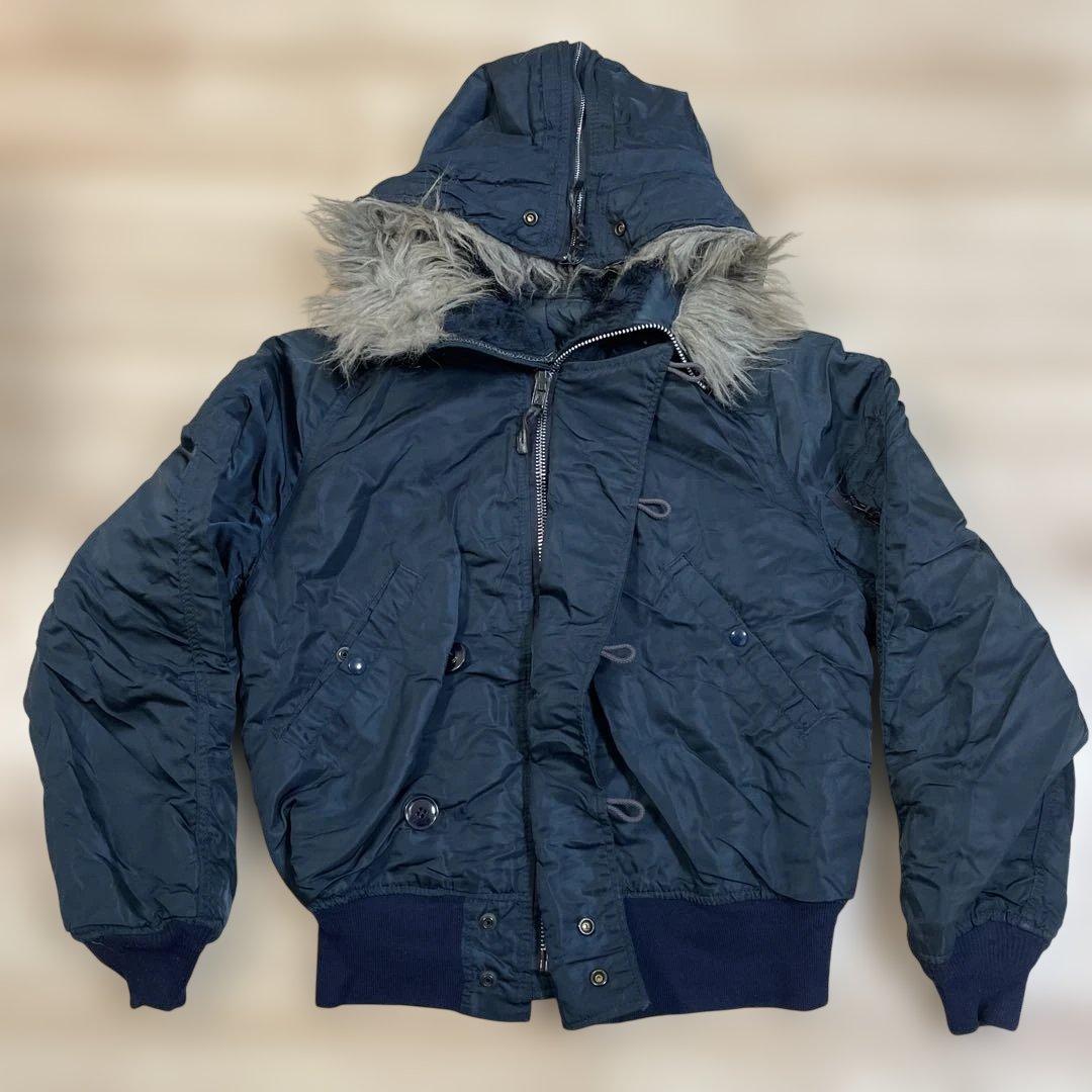 【大人気】90s USA製 ALPHA N-2B フライトジャケット