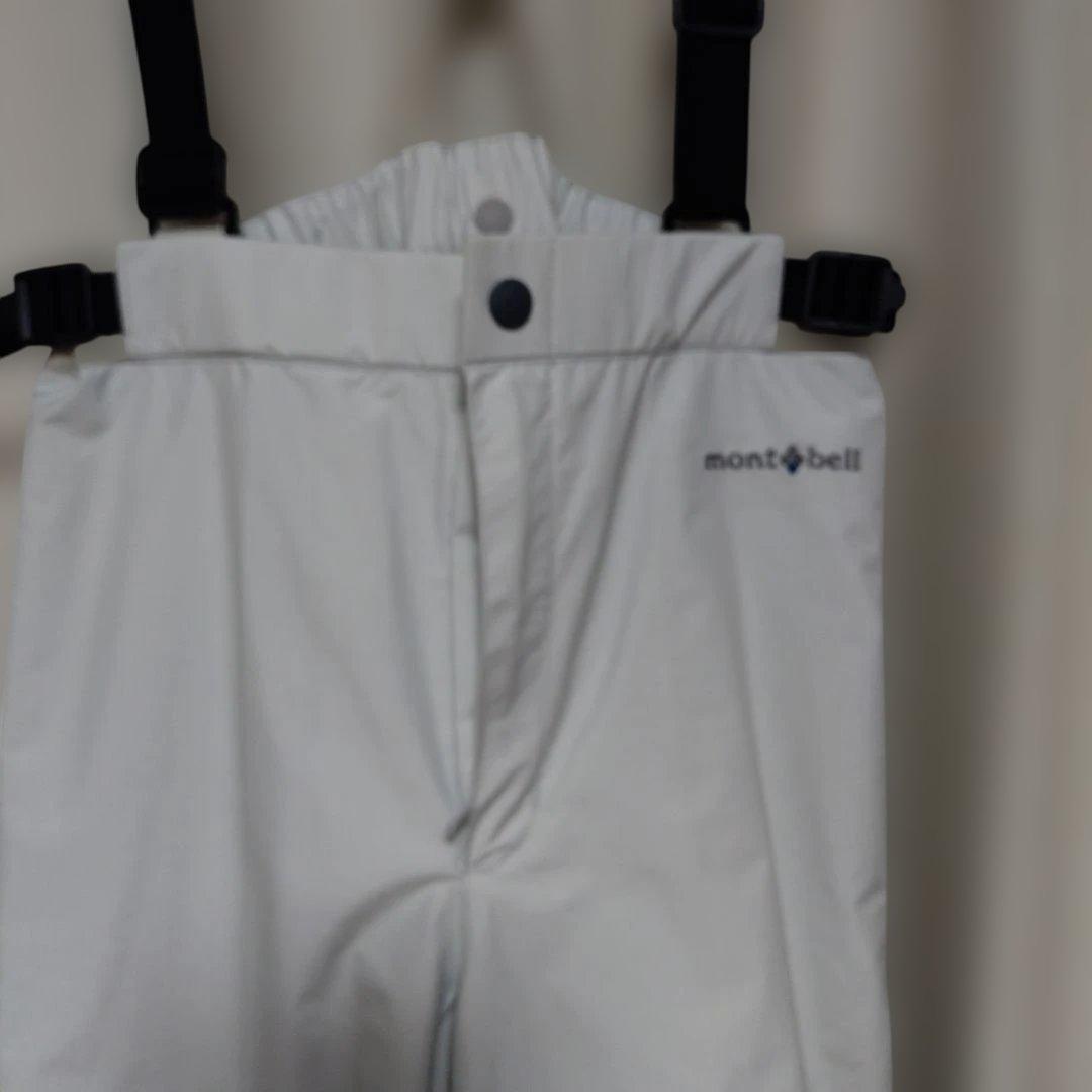 【美品♡】mont-bell 子ども用スキーウェア Kid's 150 赤