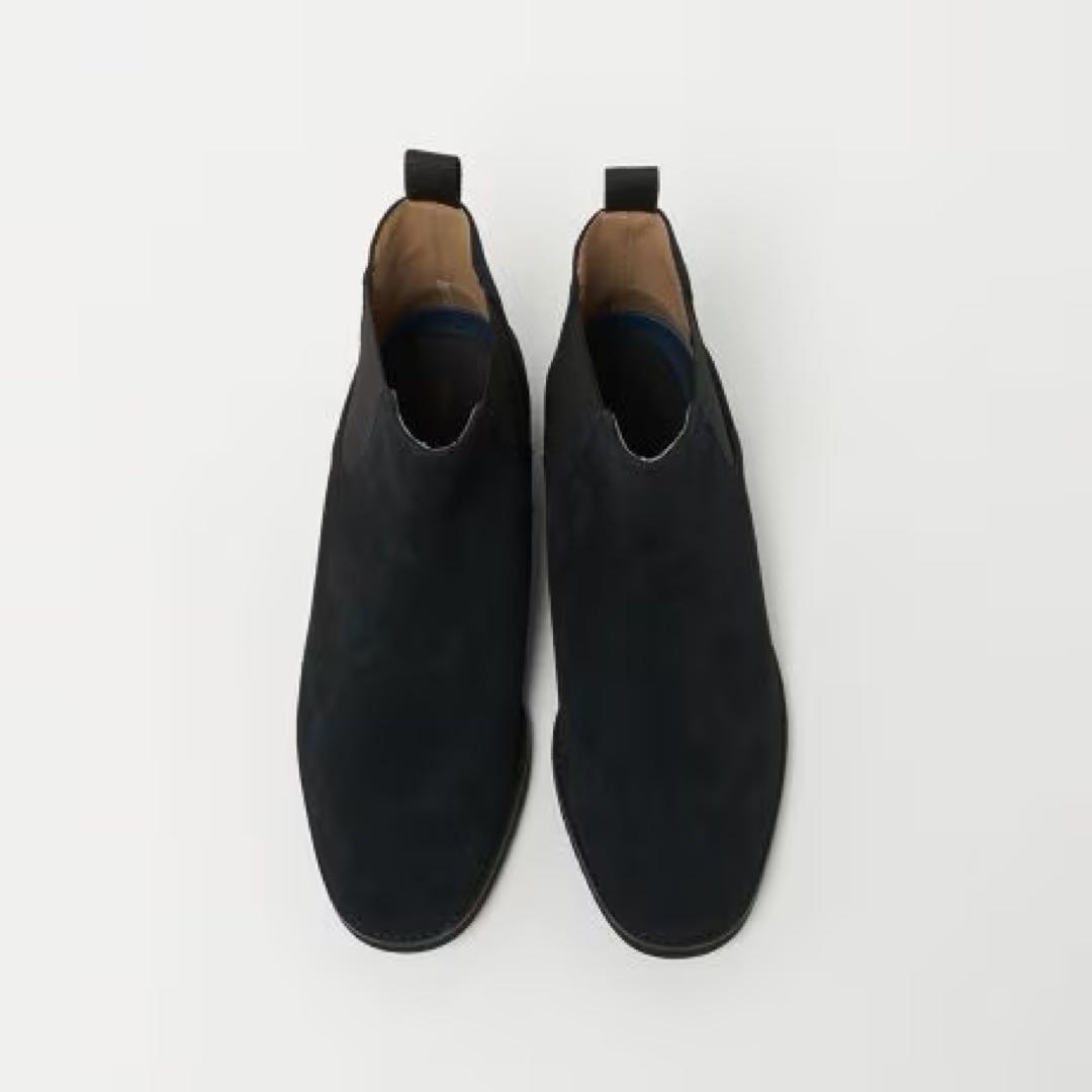 all time shoes ブラック サイドゴアスウェードブーツ　新品未使用