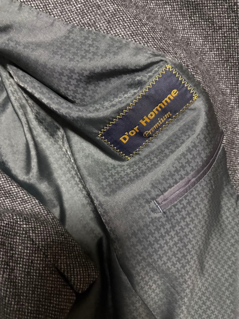 D'or Homme ドームオム　スリーピーススーツ　ウール　A8