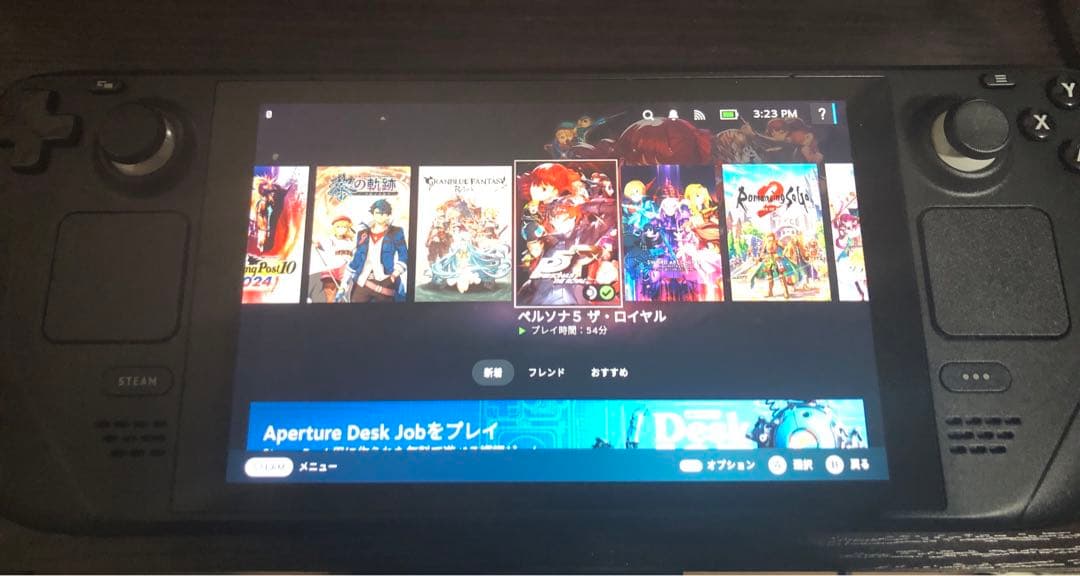 steamdeck 512GB＋SDカード512GB