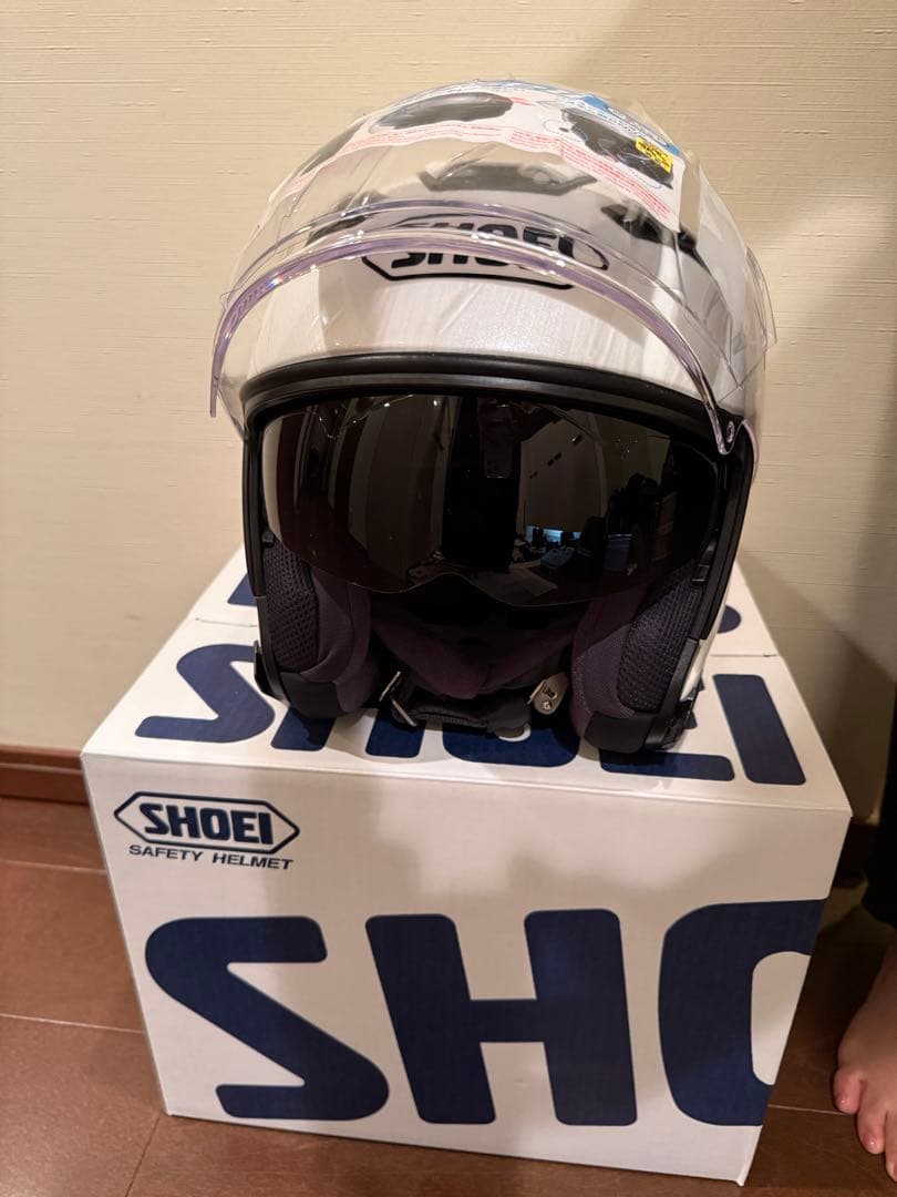 美品！2024年SHOEI J-Cruise II ルミナスホワイトjクルーズ2