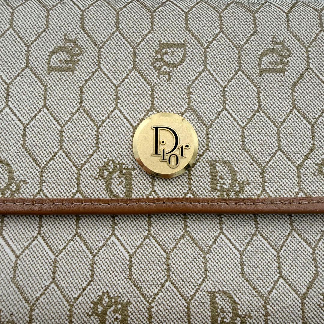 ✨極美品✨オールドディオール チェーンショルダー ハニカム ショルダーバッグ