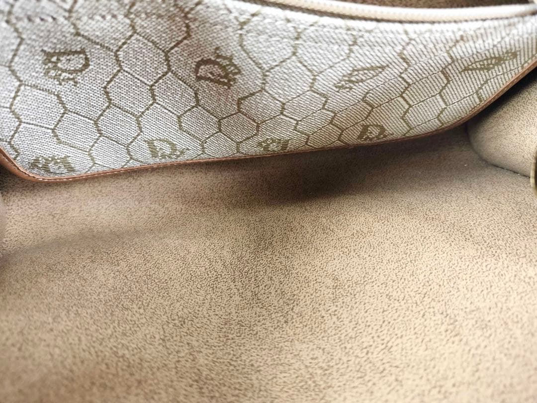 ✨極美品✨オールドディオール チェーンショルダー ハニカム ショルダーバッグ