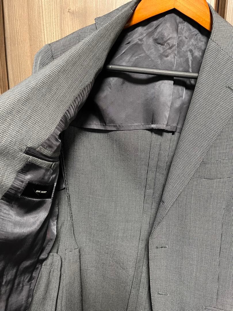 k　リングヂャケット テーラード ジャケット ハウンドトゥース　サイズ44