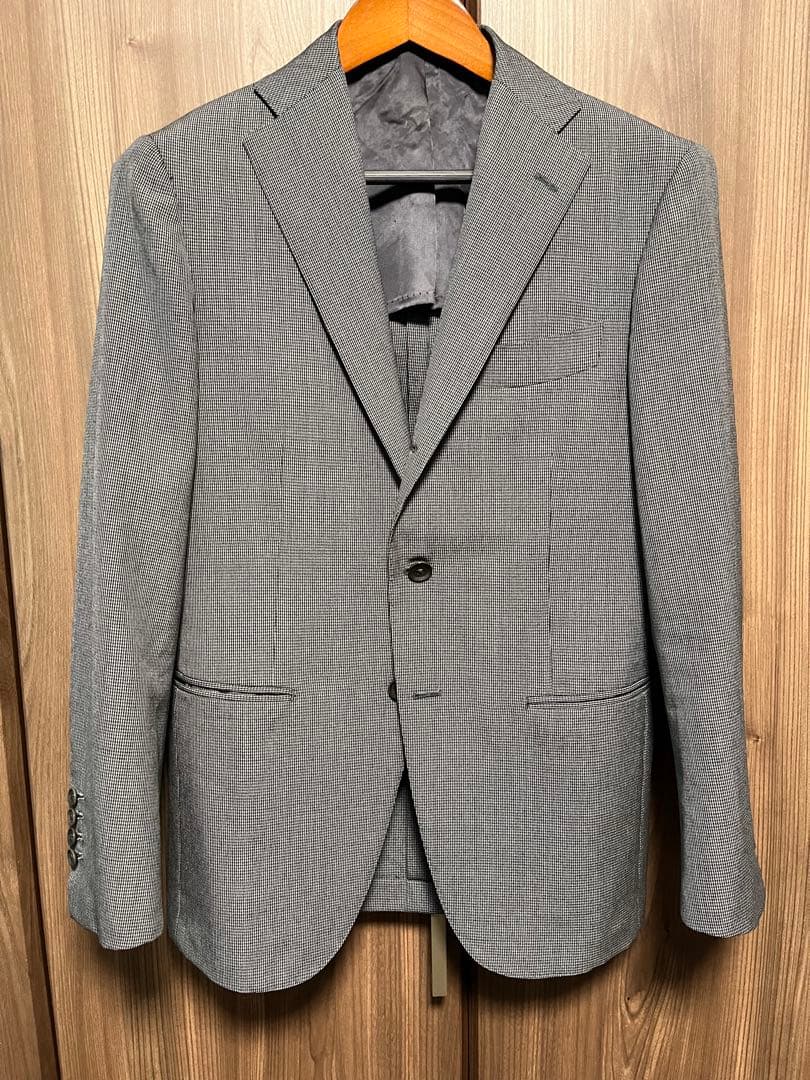 k　リングヂャケット テーラード ジャケット ハウンドトゥース　サイズ44