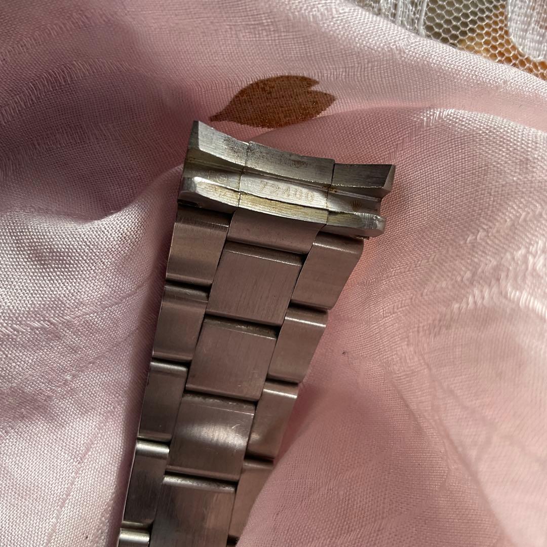 入手困難 ロレックス 72400 純正ブレスレット 20mm