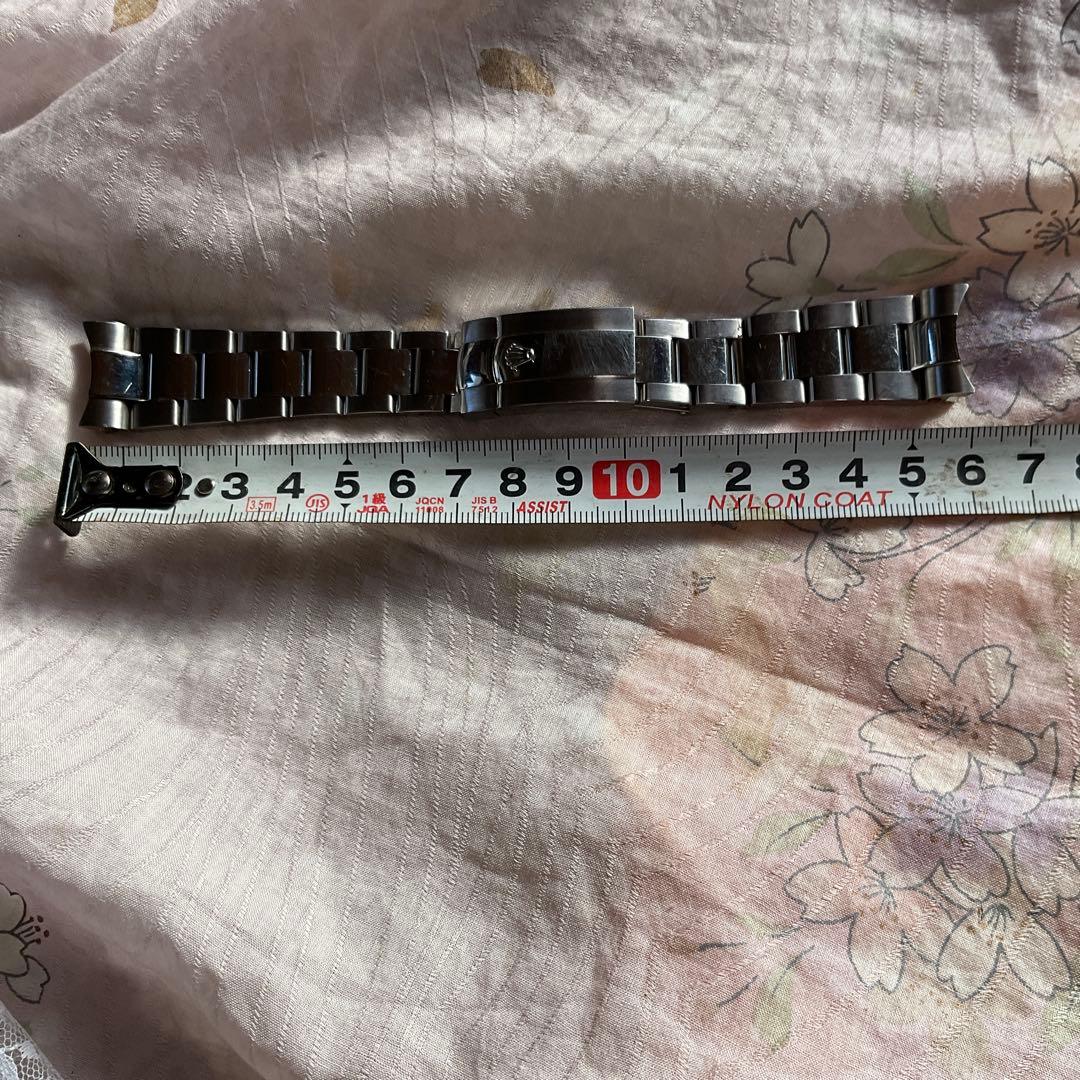 入手困難 ロレックス 72400 純正ブレスレット 20mm