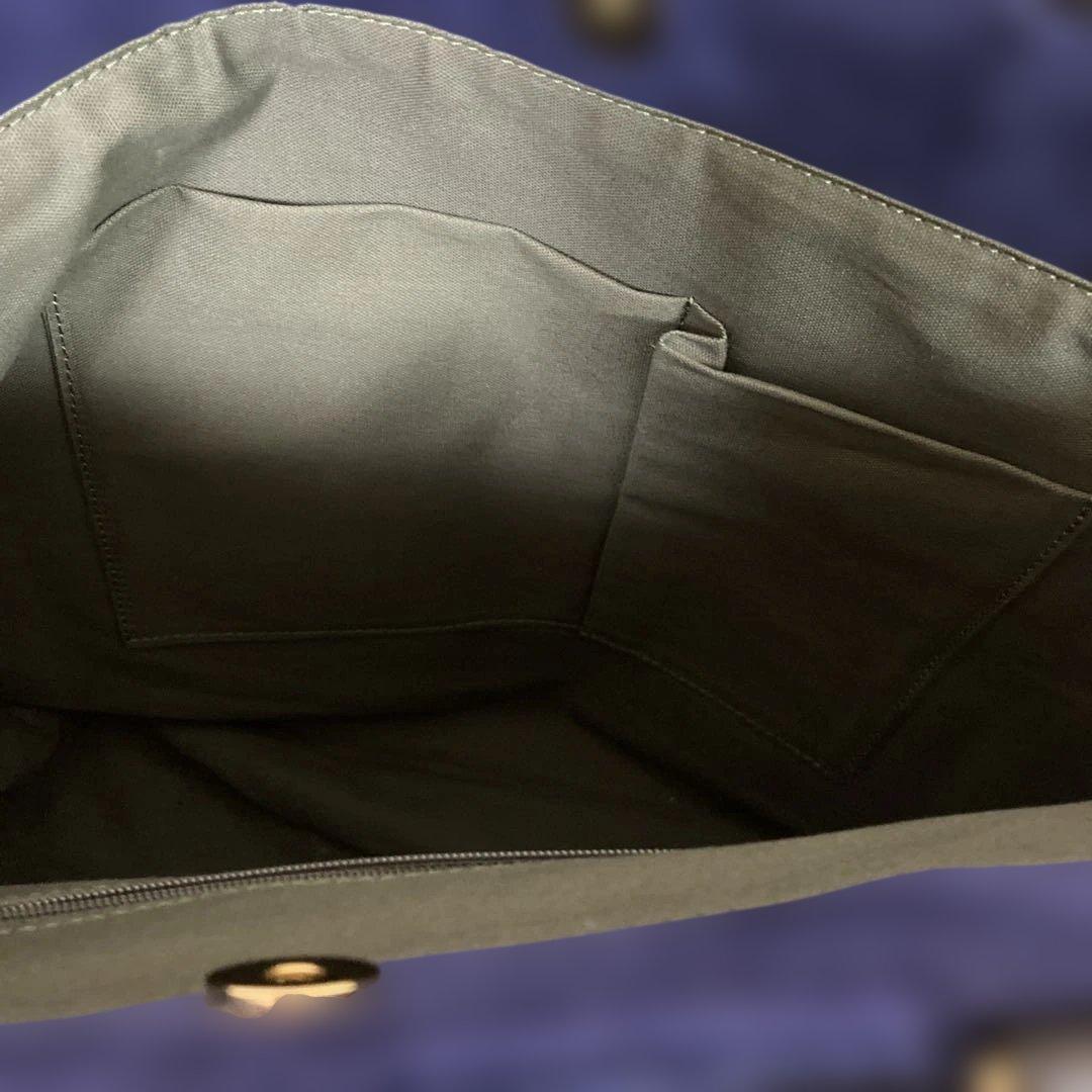 フェイラー　トートバッグ　青色　タグ付き未使用品