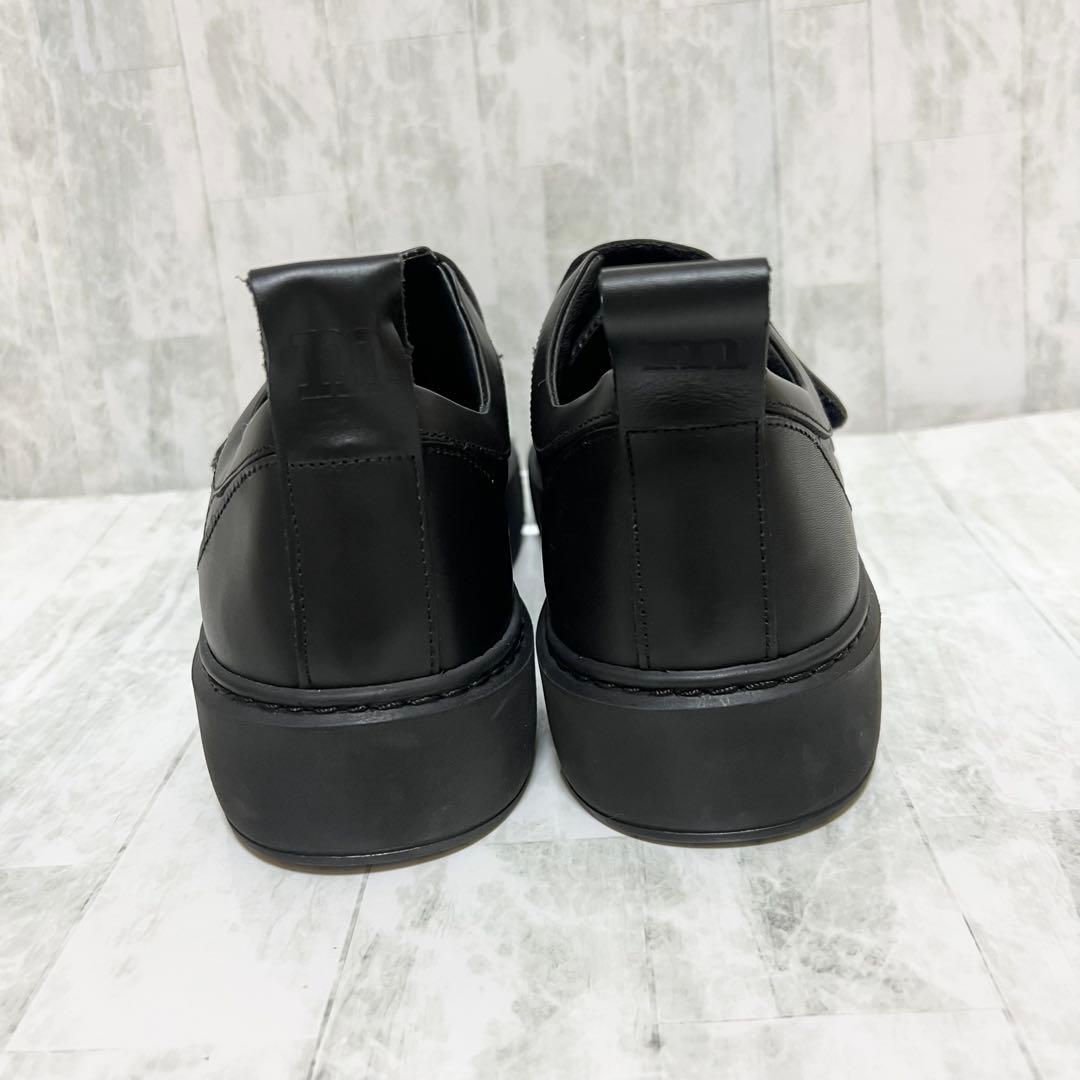 マリメッコ marimekko ウニッコ　本革　レザースニーカー ブラック　25