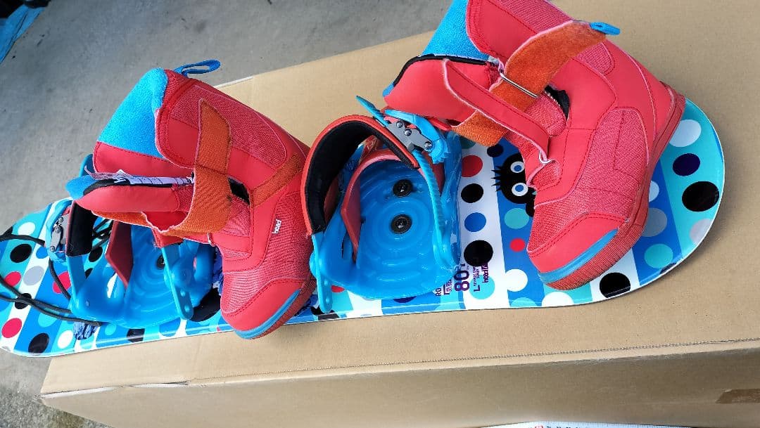 スノーボード ビンディング　セット　80cm 子供　キッズ　ブーツ　 16.5